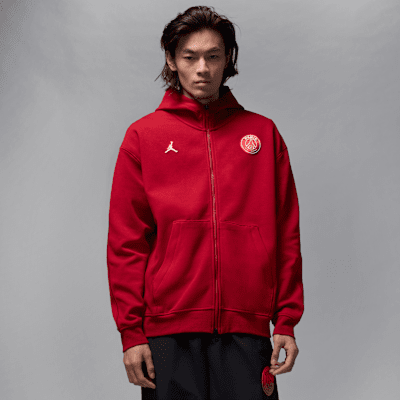 Paris Saint-Germain Hoop Fleece Men's Dri-FIT Full-Zip